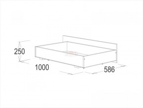 Кровать двойная Ольга 1Н + 2-а ящика (1200*2000) в Коротчаево - korotchaevo.ok-mebel.com | фото 3