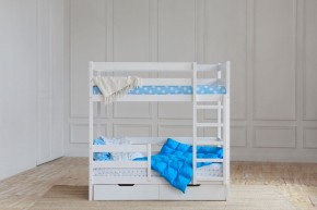 Кровать двухъярусная без крыши 80*160 Белый в Коротчаево - korotchaevo.ok-mebel.com | фото 4