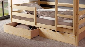 Кровать двухъярусная без крыши 80*190 без покраски в Коротчаево - korotchaevo.ok-mebel.com | фото 4