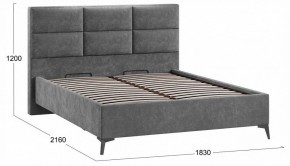 Кровать двуспальная Делана с ПМ Тип 1 в Коротчаево - korotchaevo.ok-mebel.com | фото 3