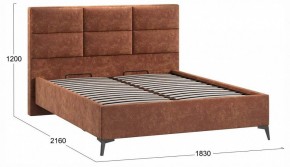 Кровать двуспальная Делана с ПМ Тип 1 в Коротчаево - korotchaevo.ok-mebel.com | фото 4