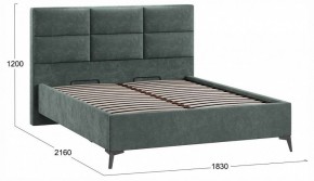 Кровать двуспальная Делана с ПМ Тип 1 в Коротчаево - korotchaevo.ok-mebel.com | фото 4