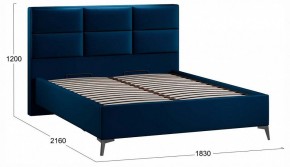 Кровать двуспальная Делана с ПМ Тип 1 в Коротчаево - korotchaevo.ok-mebel.com | фото 4