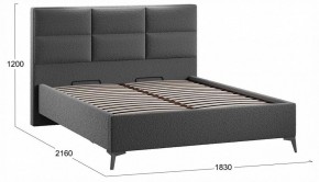 Кровать двуспальная Делана с ПМ Тип 1 в Коротчаево - korotchaevo.ok-mebel.com | фото 4