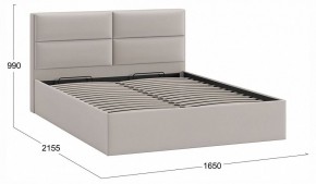 Кровать двуспальная Глосс с ПМ Тип 1 в Коротчаево - korotchaevo.ok-mebel.com | фото 4