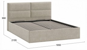 Кровать двуспальная Глосс с ПМ Тип 1 в Коротчаево - korotchaevo.ok-mebel.com | фото 4