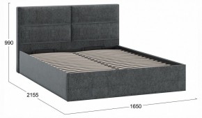 Кровать двуспальная Глосс с ПМ Тип 1 в Коротчаево - korotchaevo.ok-mebel.com | фото 4