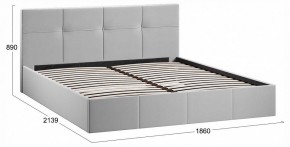 Кровать двуспальная Лора с ПМ в Коротчаево - korotchaevo.ok-mebel.com | фото 4