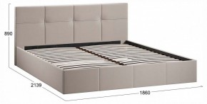 Кровать двуспальная Лора с ПМ в Коротчаево - korotchaevo.ok-mebel.com | фото 4