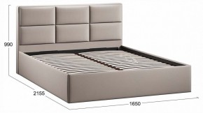 Кровать двуспальная Стелла с ПМ Тип 1 в Коротчаево - korotchaevo.ok-mebel.com | фото 4