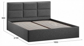Кровать двуспальная Стелла с ПМ Тип 1 в Коротчаево - korotchaevo.ok-mebel.com | фото 4