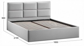 Кровать двуспальная Стелла с ПМ Тип 1 в Коротчаево - korotchaevo.ok-mebel.com | фото 3