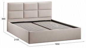 Кровать двуспальная Стелла с ПМ Тип 1 в Коротчаево - korotchaevo.ok-mebel.com | фото 4