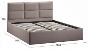 Кровать двуспальная Стелла с ПМ Тип 1 в Коротчаево - korotchaevo.ok-mebel.com | фото 4
