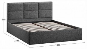 Кровать двуспальная Стелла с ПМ Тип 1 в Коротчаево - korotchaevo.ok-mebel.com | фото 4