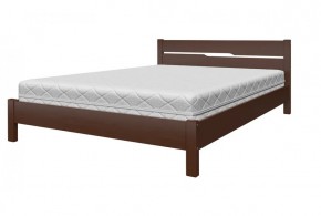 ВЕРОНИКА-5 Кровать из массива 1600 (Орех) в Коротчаево - korotchaevo.ok-mebel.com | фото