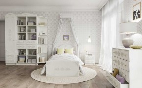 KI-KI КРД900.1 Кровать 900 (белый/белое дерево) в Коротчаево - korotchaevo.ok-mebel.com | фото 3