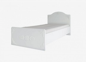 KI-KI КРД900.1 Кровать 900 (белый/белое дерево) в Коротчаево - korotchaevo.ok-mebel.com | фото 4
