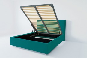 Кровать Корсика с ПМ 1600 (велюр бирюзовый) в Коротчаево - korotchaevo.ok-mebel.com | фото
