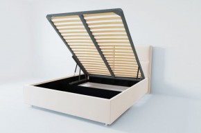 Кровать Корсика с ПМ 1800 (экокожа белая) в Коротчаево - korotchaevo.ok-mebel.com | фото