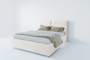 Кровать Корсика с ПМ 800 (экокожа белая) в Коротчаево - korotchaevo.ok-mebel.com | фото 2