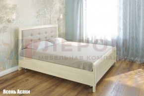 Кровать КР-2034 с мягким изголовьем в Коротчаево - korotchaevo.ok-mebel.com | фото 2