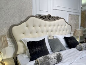 Кровать Мокко 1800 с мягким изголовьем + основание (серый камень) в Коротчаево - korotchaevo.ok-mebel.com | фото 2