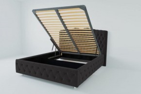 Кровать Нягань с ПМ 900 (экокожа кольт ч) в Коротчаево - korotchaevo.ok-mebel.com | фото 2