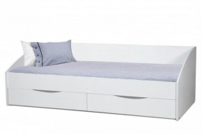 Кровать одинарная "Фея - 3" симметричная New (2000Х900) белая в Коротчаево - korotchaevo.ok-mebel.com | фото
