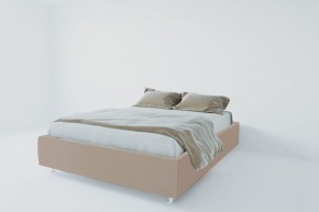 Кровать Подиум с ПМ 1200 (велюр серый) в Коротчаево - korotchaevo.ok-mebel.com | фото 1