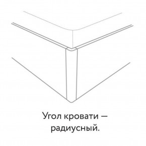 Кровать "Сандра" БЕЗ основания 1200х2000 в Коротчаево - korotchaevo.ok-mebel.com | фото 3