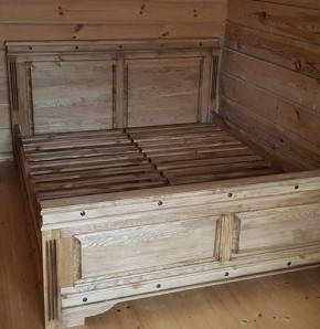 Кровать "Викинг 01" 1800 массив в Коротчаево - korotchaevo.ok-mebel.com | фото 2