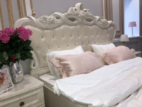 Кровать с мягким изголовьем Афина 1600 (крем корень) в Коротчаево - korotchaevo.ok-mebel.com | фото 3