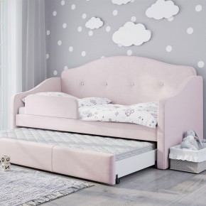 Кровать Sabrina интерьерная в ткани велюр Enigma в Коротчаево - korotchaevo.ok-mebel.com | фото 12
