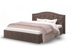 Кровать Стелла 1400*2000 Rock 05 (коричневый) в Коротчаево - korotchaevo.ok-mebel.com | фото