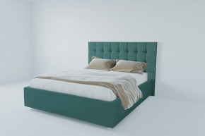 Кровать Венеция с ПМ 800 (велюр бирюзовый) в Коротчаево - korotchaevo.ok-mebel.com | фото 2