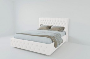 Кровать Версаль 800 без основания (экокожа белый) в Коротчаево - korotchaevo.ok-mebel.com | фото