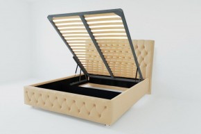 Кровать Версаль с ПМ 900 (экокожа бежевая) в Коротчаево - korotchaevo.ok-mebel.com | фото 2