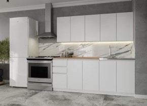 Кухня МОРИ 2.0 м (белый/дуб вотан) в Коротчаево - korotchaevo.ok-mebel.com | фото 7