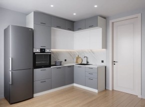 Кухня угловая Элеганция 2200*1700 (Стол. 38мм) в Коротчаево - korotchaevo.ok-mebel.com | фото