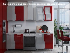 Кухня Волна 1.6 №2 (с ящиками) в Коротчаево - korotchaevo.ok-mebel.com | фото 2