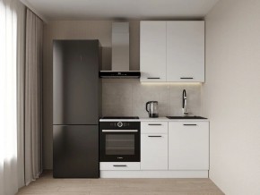 Кухонный гарнитур Белый Глянец 1600 h950 (Стол. 38мм) в Коротчаево - korotchaevo.ok-mebel.com | фото