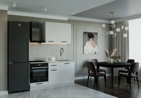 Кухонный гарнитур Белый Глянец 1600 (Стол. 26мм) в Коротчаево - korotchaevo.ok-mebel.com | фото