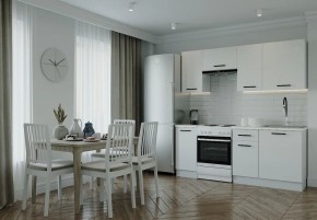 Кухонный гарнитур Белый Глянец 2000 (Стол. 26мм) в Коротчаево - korotchaevo.ok-mebel.com | фото