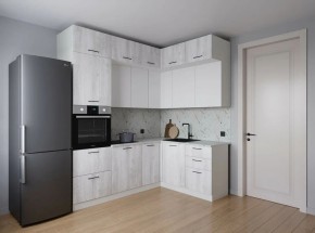 Кухонный гарнитур Бланка 2200*1700 (Стол. 26мм) в Коротчаево - korotchaevo.ok-mebel.com | фото