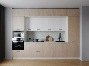 Кухонный гарнитур Демо 3400 (Стол. 38мм) в Коротчаево - korotchaevo.ok-mebel.com | фото