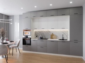 Кухонный гарнитур Элеганция  3400 (Стол. 38мм) в Коротчаево - korotchaevo.ok-mebel.com | фото