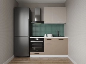 Кухонный гарнитур Каппучино 1600 (Стол. 26мм) в Коротчаево - korotchaevo.ok-mebel.com | фото