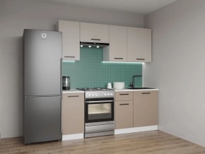 Кухонный гарнитур Каппучино 2000 (Стол. 38мм) в Коротчаево - korotchaevo.ok-mebel.com | фото