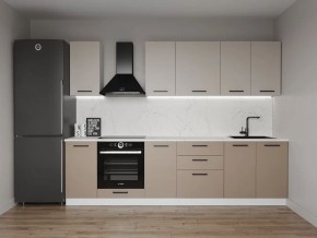 Кухонный гарнитур Каппучино 2800 (Стол. 38мм) в Коротчаево - korotchaevo.ok-mebel.com | фото